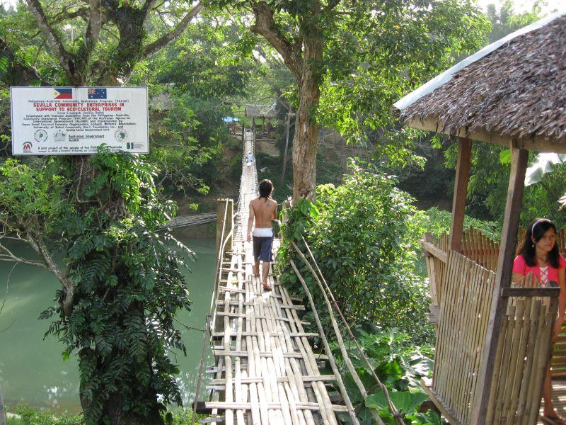 Bohol hanging bridge