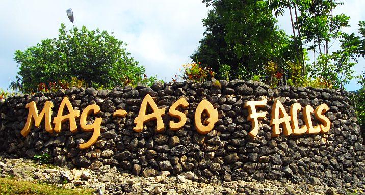 Mag aso falls bohol philippines entrance