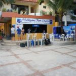 Philippine fun divers divers alona beach panglao bohol getting ready for fun diving